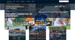Desktop Screenshot of malyfotbal.cz